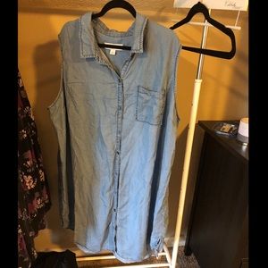 Denim dress